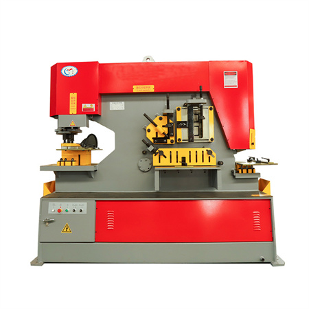 鐵工壓力機液壓機工廠製造商鐵工自動液壓剪切和折彎機